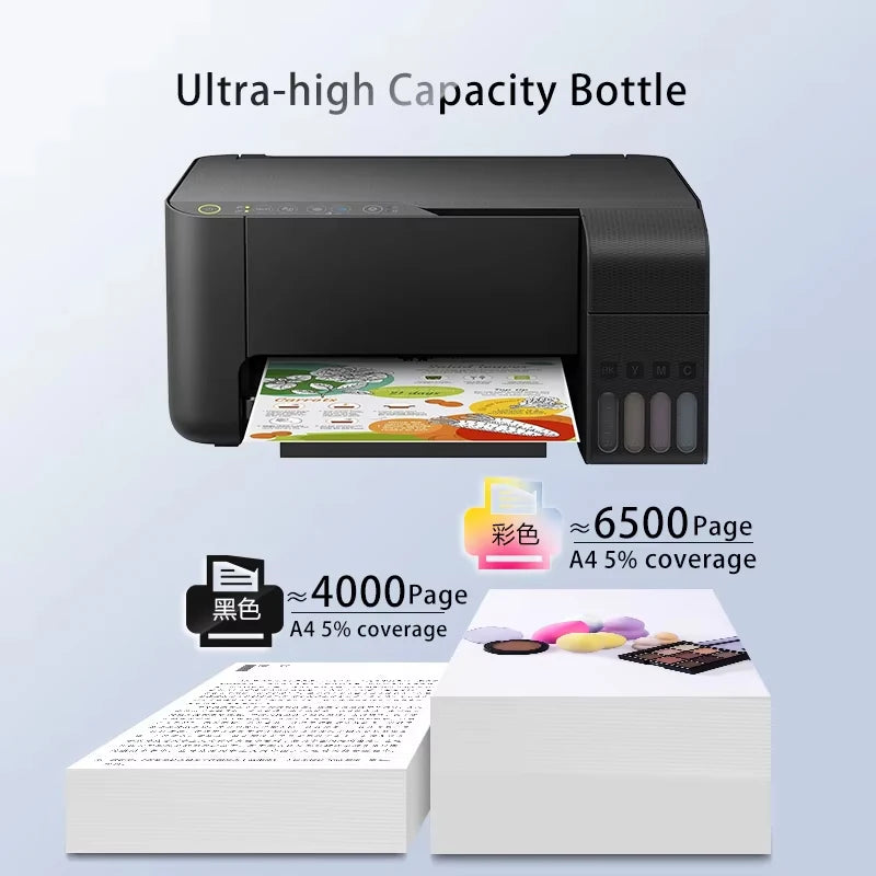 664 672 673 Refill Dye Ink Kit For Epson L100 L110 L120 L210 L130 L310 L360 L380 L800 L805 L1300 L551 L405 Printer Refill Ink