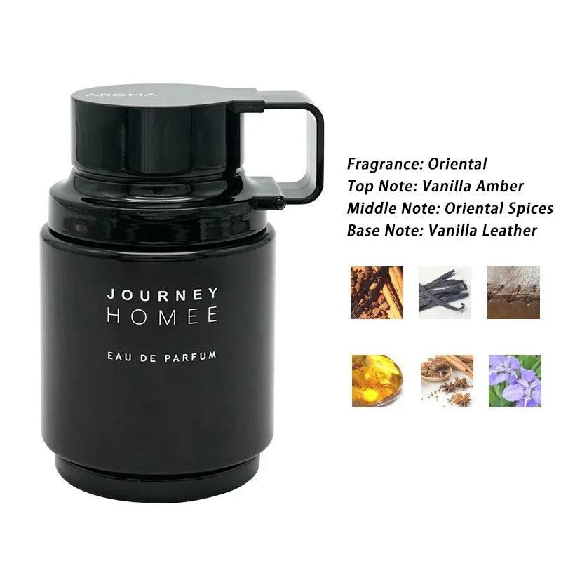 Luxury Unisex Eau De Parfum Spray,Oriental Floal Fruity Woody Scent Perfume Spray,Vanilla/Leather/Musk/Citrus Men Fragrance Mist