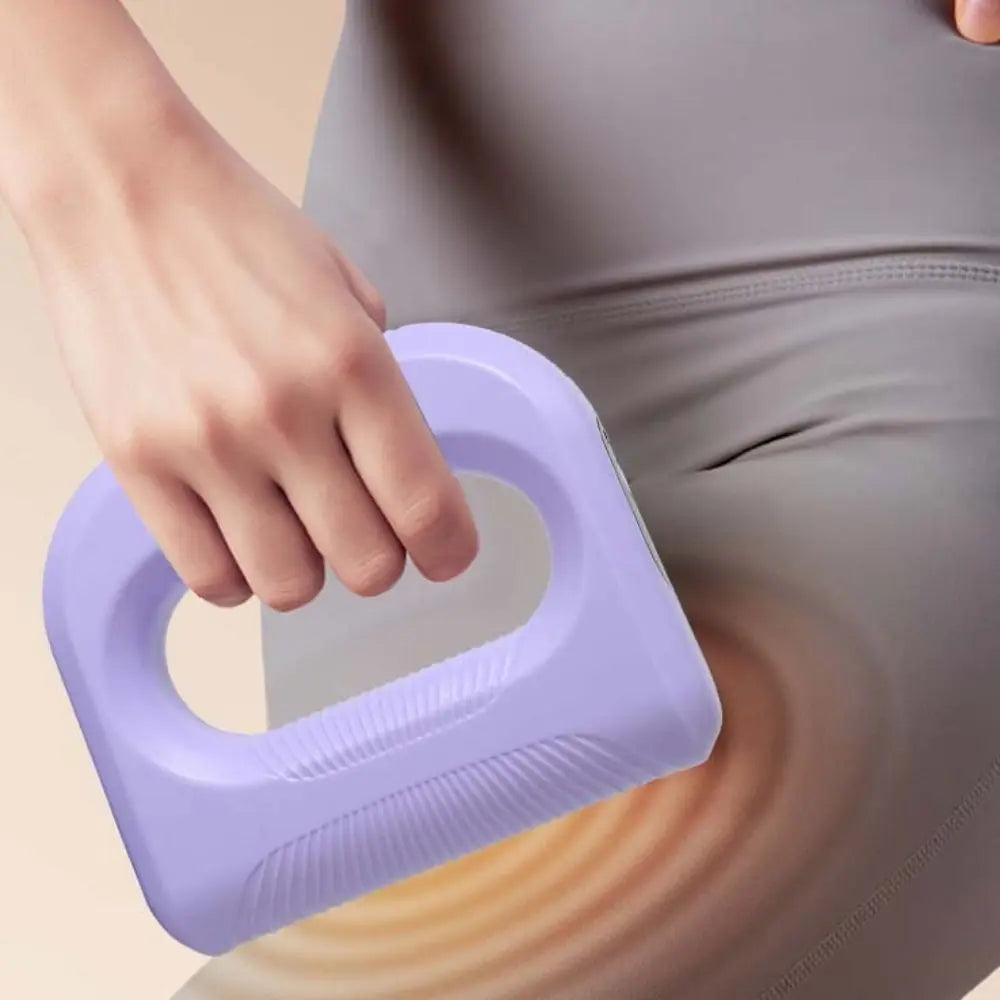 Portable Electric Fascia Massage Ring Ergonomic Adjustable Speed Electric Body Slimming Machine Fat Burning with Belt
