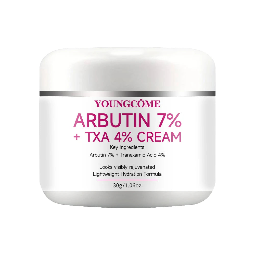 YOUNGCOME Arbutin Tranexamic Acid Face Cream, Lightweight Daily Hydration Moisturizer, Facial Skin Care for All Skin Types
