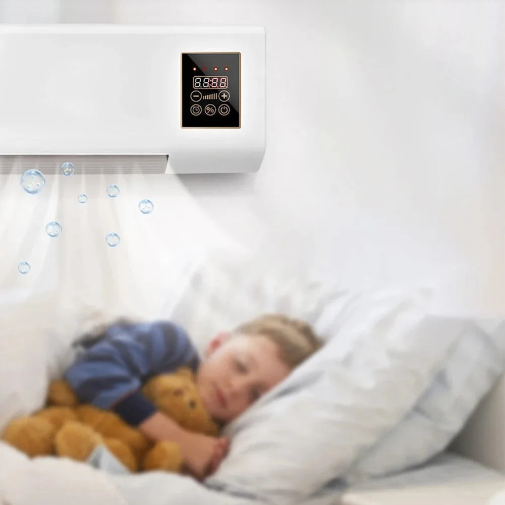 Heater 110V220V, European, Australian and American standards Warm air Wall-mounted electric heater Household bathroom Bedroom