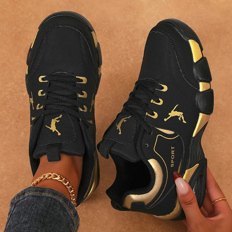 Women Sneakers Shoes Fashion WomenVulcanizedShoes HighQuality FlatsShoes WomenWalking Blatform Plus Size Zapatillas Mujer