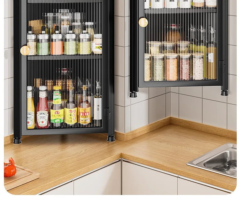Corner Organizer Shelf Kitchen Angle Shelves Aesthetic Wall Storage Rack Multifunctional Floating Racks Kitchen Organization