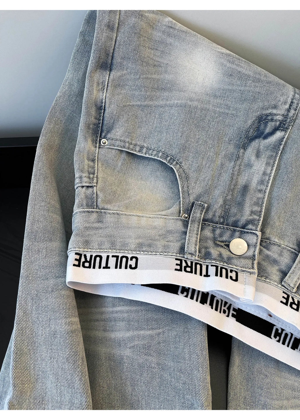 Women's High Waist Ripped Boyfriend Jeans Distressed Loose Fit Denim Pants Casual Streetwear Fashion Trousers