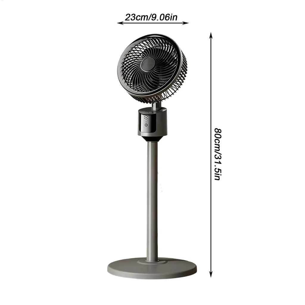 Air Circulator Fan Long-Distance Oscillating Floor Fan Floor Standing Desk Fan house air circulator USB interface silent fan