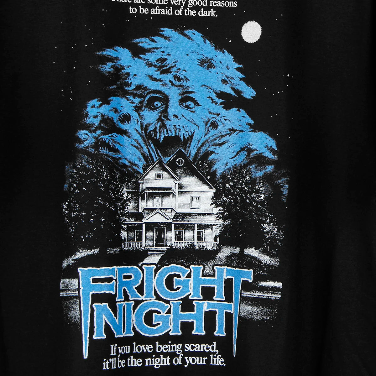 Fright Night T-Shirt Horror 80S Movie Vamp Zombie Washed Long Sleeves Cool Cotton Summer Men's Clothing Short Sleeve Tee Shirt