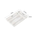 New 4/5 Compartments Cutlery Organizer Daily Drawer Divider Tray Rectangle Easy Clean Home Kitchen Spoon Fork Separation Box