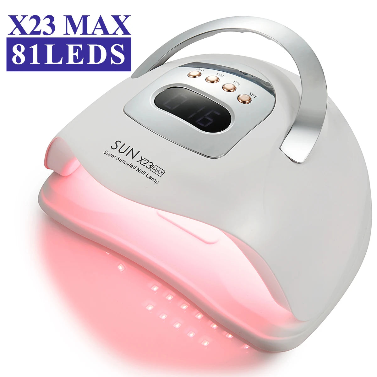 Professional Nail Dryer 81LEDs Nail Curing Lamps For Home Salon UV LED Nail Lamp For All Gel Polish Nail Equipment Manicure Tool