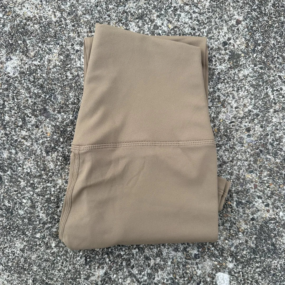 Solid Color Back Waist Pocket High Waist Fitness Yoga Legging soft Women Sport Pant Tight Butter Athletic Gym Ankle-Length Pants