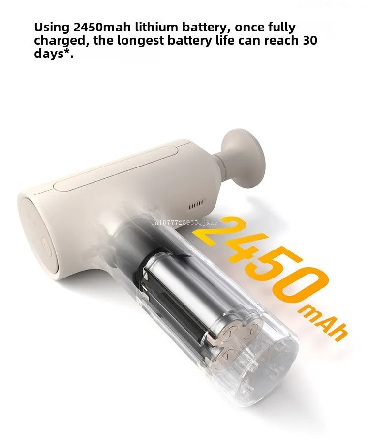Mijia Fascia Gun 3 Muscle Massage Gun Dual Mode 3 Massage Heads 25KG Thrust Shoulder and Neck Relaxation Massage Driver