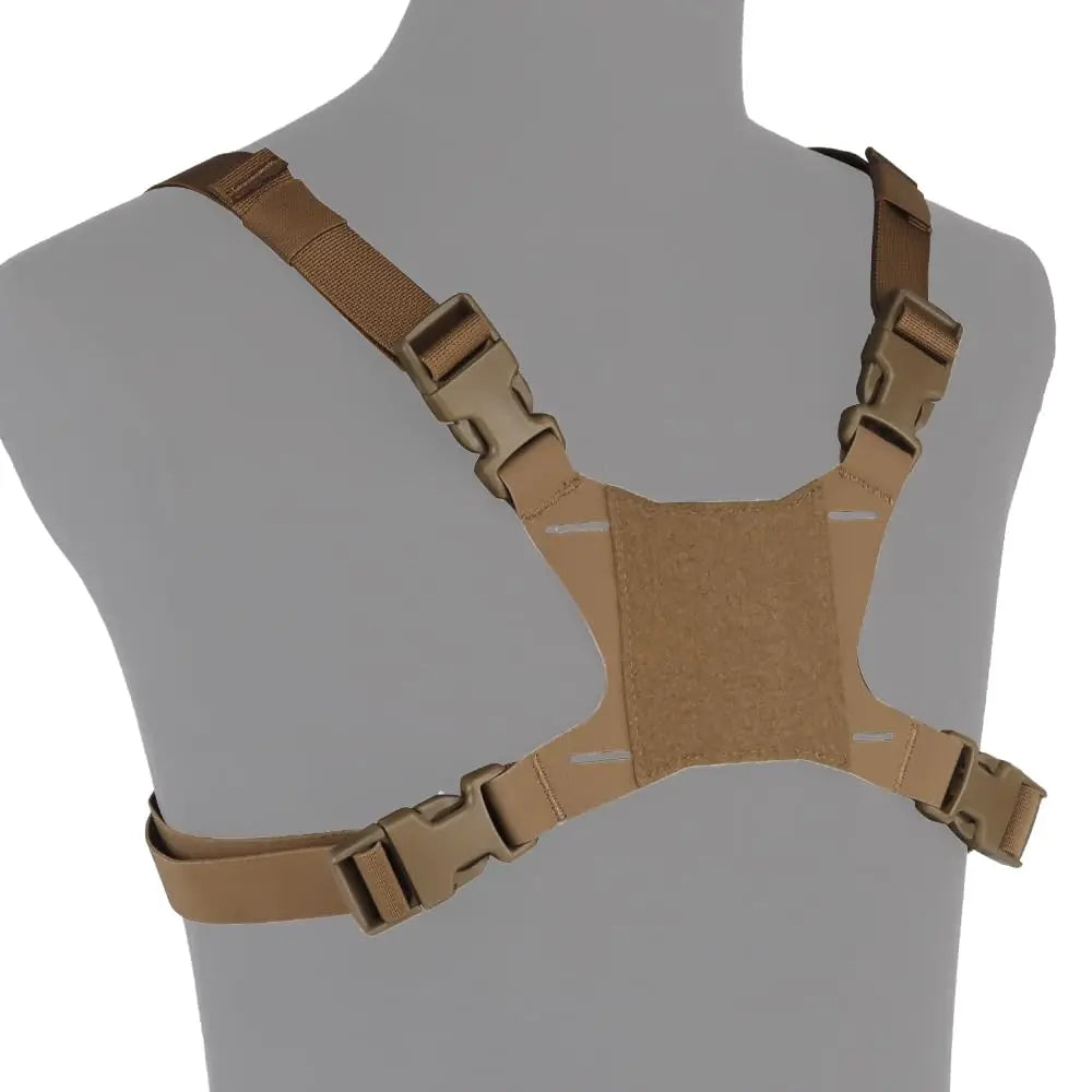 Tactical Admin Phone Platform Molle Cell Phone Holder Carrier Phone Mount with H Harness Strap Shoulder Harness for Screen Size