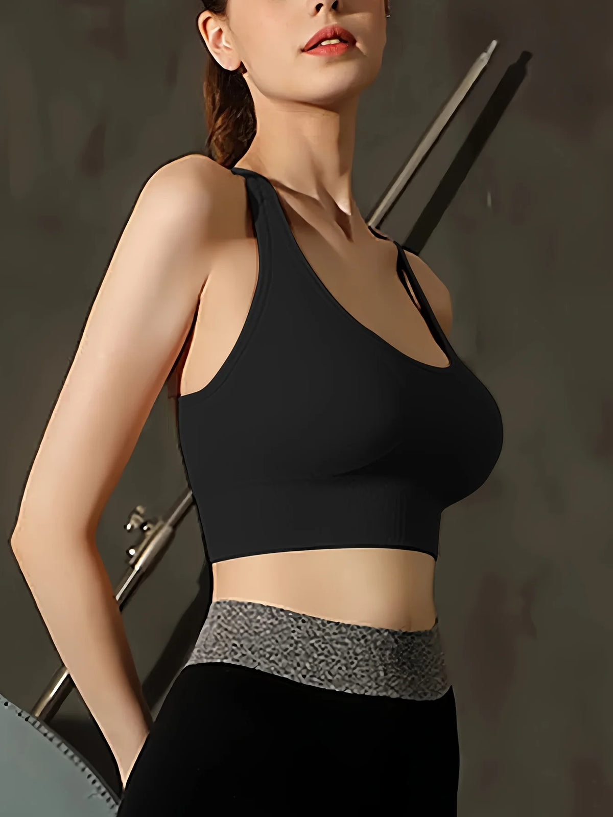 Beautiful Back Sports Bra Shockproof Running Fitness Anti-sagging Upper Collection Soft Support High-strength Women's Yoga Vest