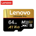 Lenovo Original Class 10 UHS-II Micro SD Card 1TB High Speed A1 V60 Stable Performance TF Flash Cards for Phone Camera Drone