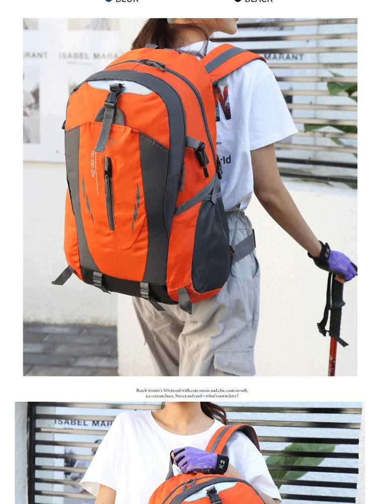 Outdoor Travel Backpack Big Capacity Fashion Travel Backpacks Men Climbing Travel Backpack Classic Sport Travel Backpacks