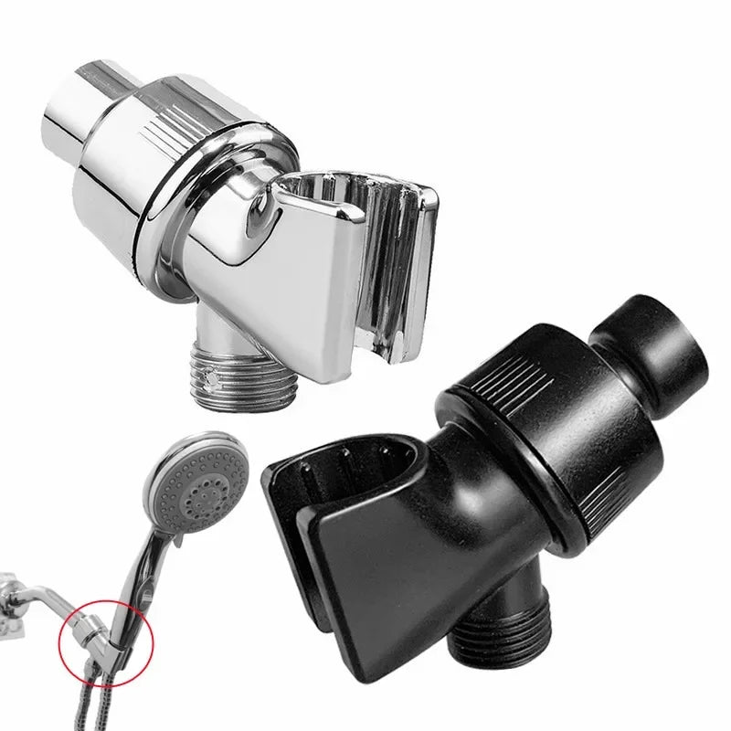 Adjustable Shower Arm Mounted Bracket G1/2″ Three-Way Diverter Valve Shower Head Holder Universal Faucet Bathroom Accessories