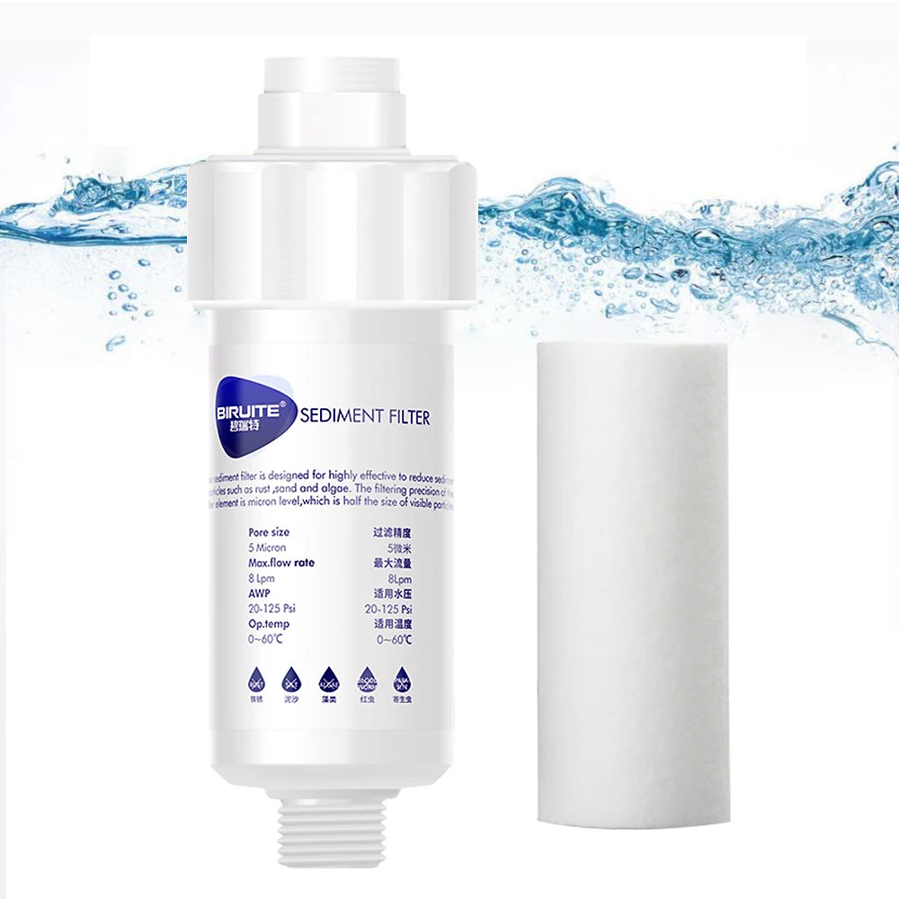 Universal Shower Head Filter,Soft& Improve Hair/ Skin Chlorine Removal,Water Softener, Bathroom Accessories