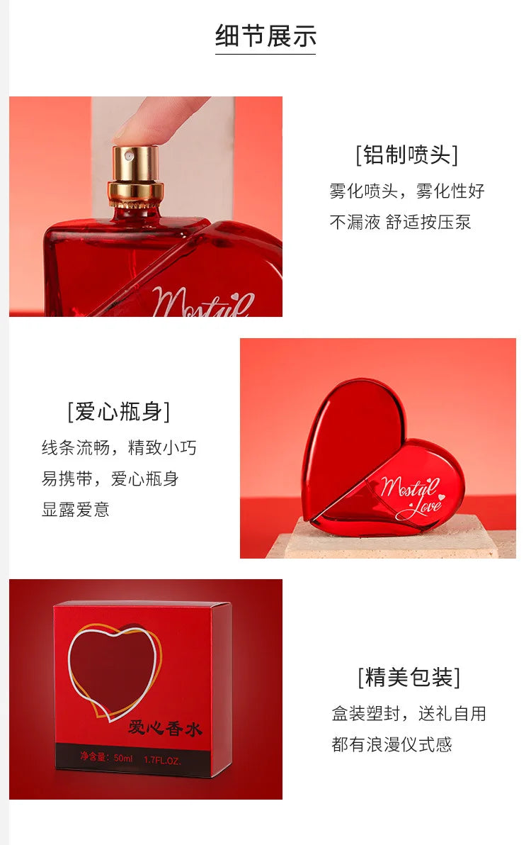 50ML Meeting Love Perfume Long-lasting Floral Fragrance Eau De Parfum For Women Original Perfume Brand Daily Wear Romantic Scent