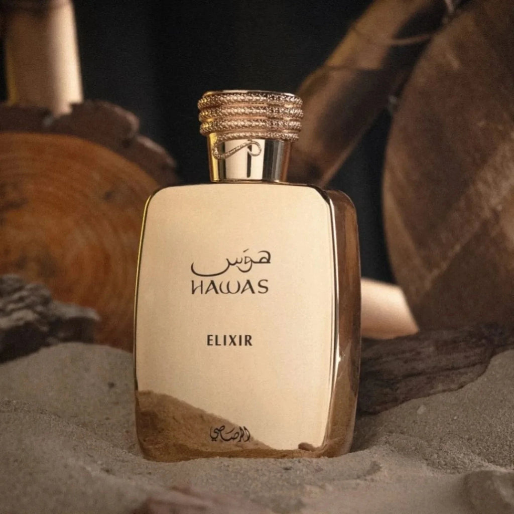 Hawas Eau De Parfum Spray for Men, 3.4 Ounce
