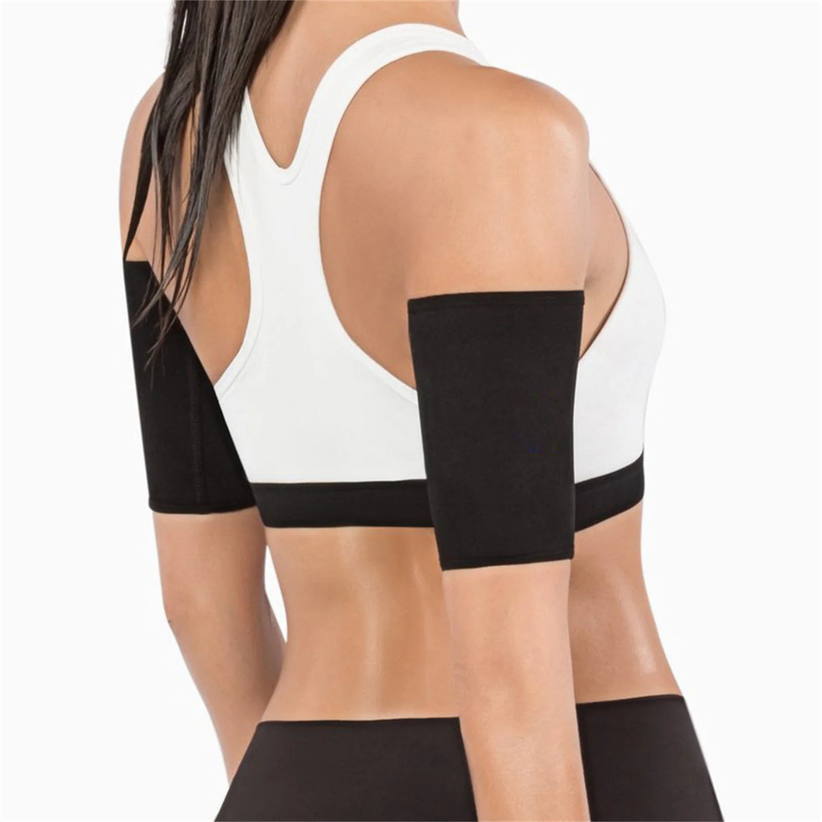 Women's Arm Sleeves For Sweat-Absorbent & Slimming Mobile phone arm bag During Yoga, Running, Workout