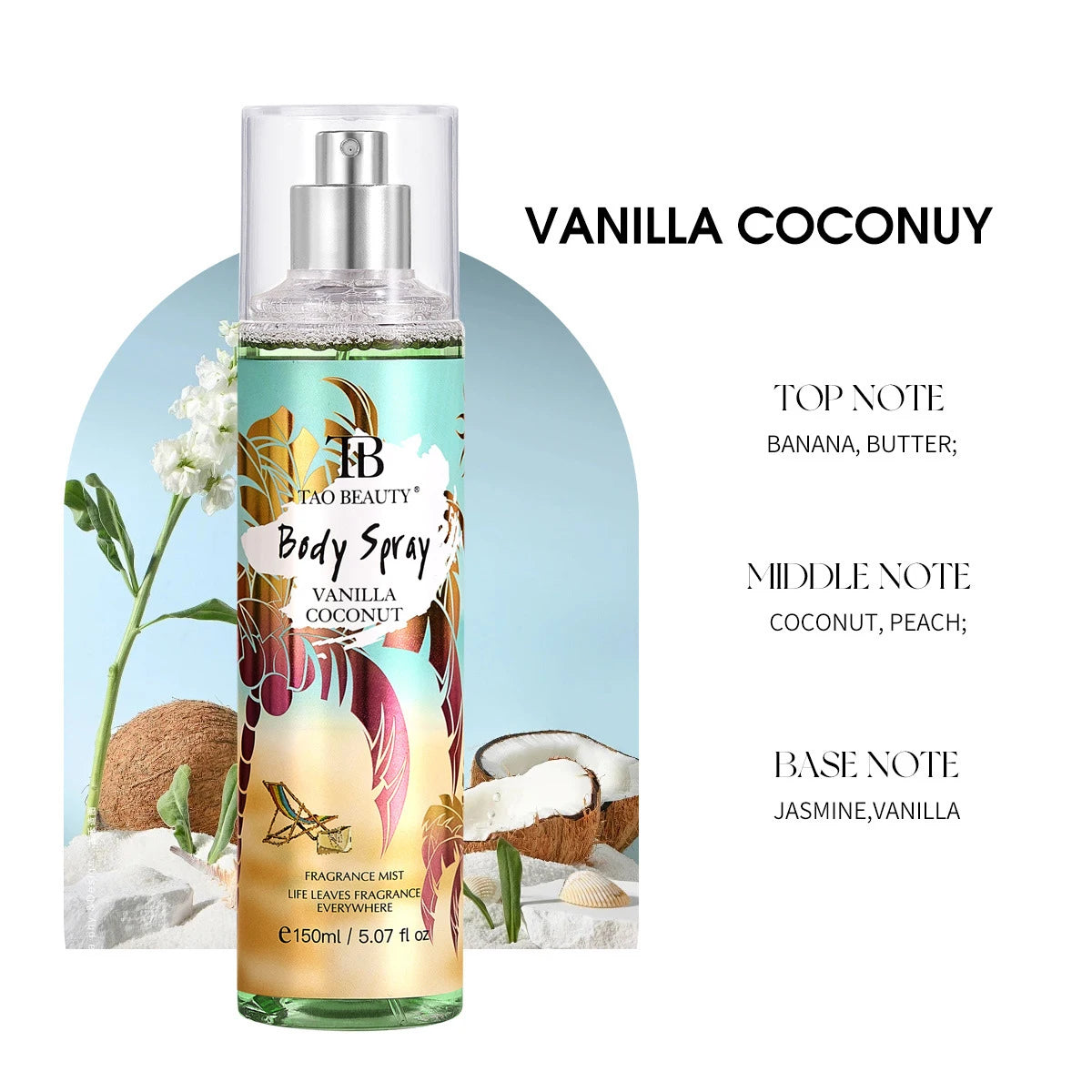 150ml Fragrance Spray, Long-Lasting Perfume, Light Floral Fruity Scent, Rich Rose Blackberry Botanical Fresh Scent Spray