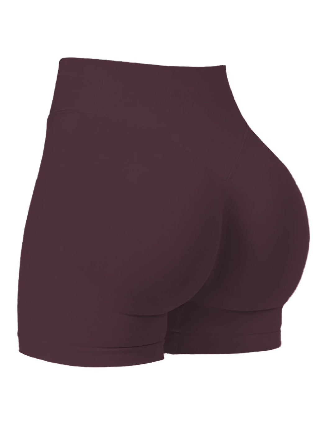 Seamless Hip Hugging Fitness Shorts, Internet Famous Sports Three Part Pants, High Waisted and High Stretch Peach Hip Pants for