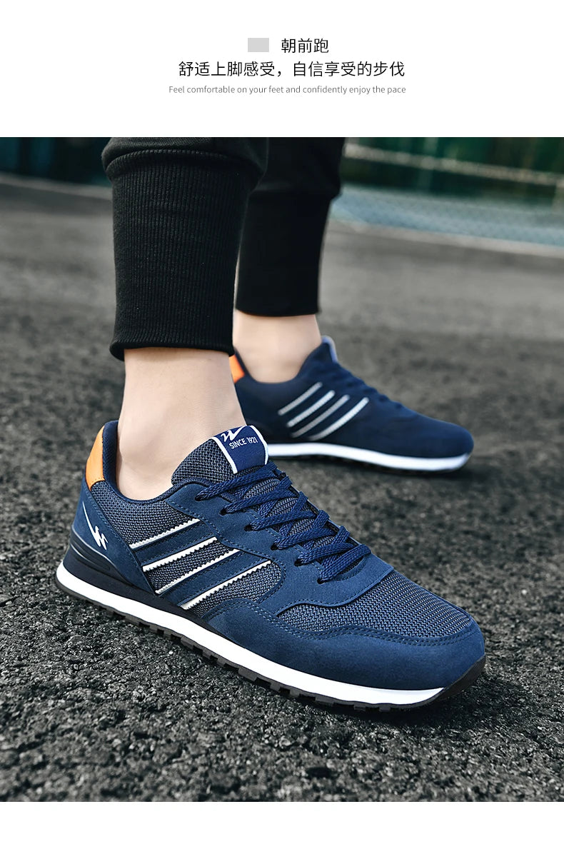 Double Star Men's Retro Running Shoes 2026 April May Breathable Mesh Casual Sneakers VintageClassicLightweightWalkingShoesforMen
