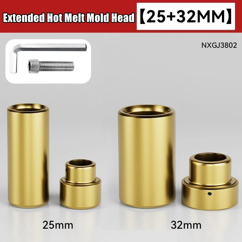 Pipe Welding Machine Accessories Extended Tube Hot Melt Mold Head PB/PP/PE/PPR Pipe Welding Tools for Home Plastic Water Pipe