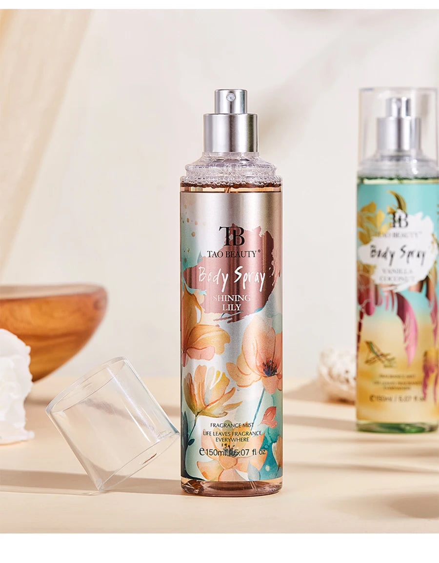150ml Fragrance Spray, Long-Lasting Perfume, Light Floral Fruity Scent, Rich Rose Blackberry Botanical Fresh Scent Spray