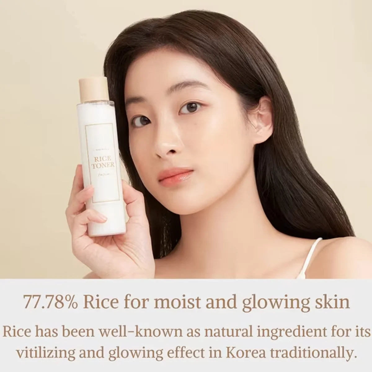 I'm from Rice Toner 150ml, Daily Hydration, Soft Skin, Lightweight, Korean Cosmetics, Korean Skincare, K‑Beauty