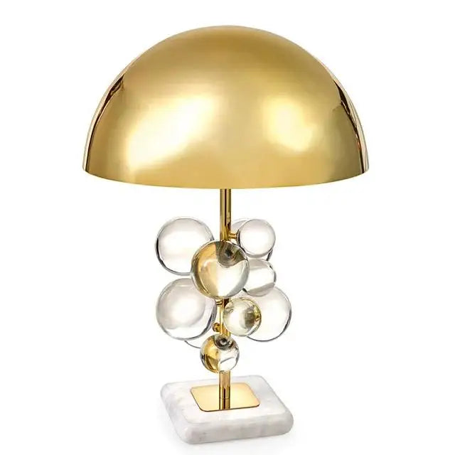 Morden italian designer Table Lamp Creative mushroom lamp Colorful Glass Ball Lamp for Living Room Bedroom Reading Lamp