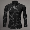 Men's Tops Suit Lapel Splash Paint Shirt Fashion Men's Luxury Casual Sports Light Comfort Soft Designer Design New Style 2027