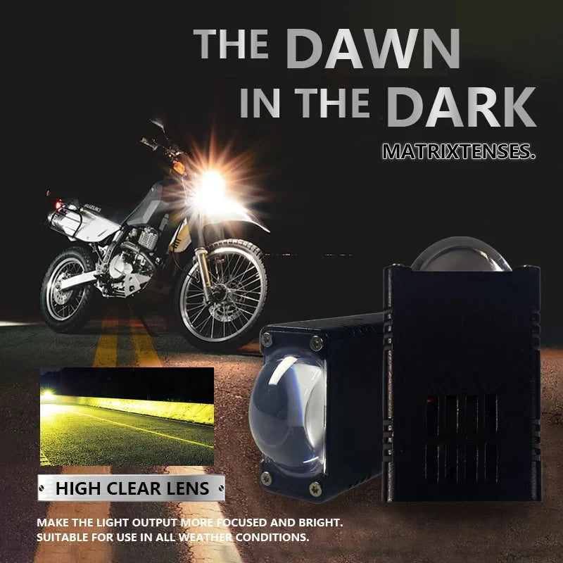 NXY NX22 LED Headlight Bumper Fog Lamp Projector Lens Mini Driving Light Auxiliary Light For Car Motorcycle Spotlights For Truck