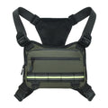 Outdoor Sport Chest Bag Unisex Cycling Bag Hiking Marathon Chest Rig Bag Lightweight Running Vest Backpack Travel Storage Pocket