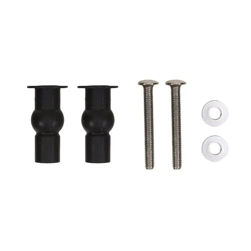 2/4pcs Expansion Screw Toilet Seat Top Fix Seat Hinge Hole Fixings Well Nut Screw Rubber Back To Wall Toilet Cover Accessories