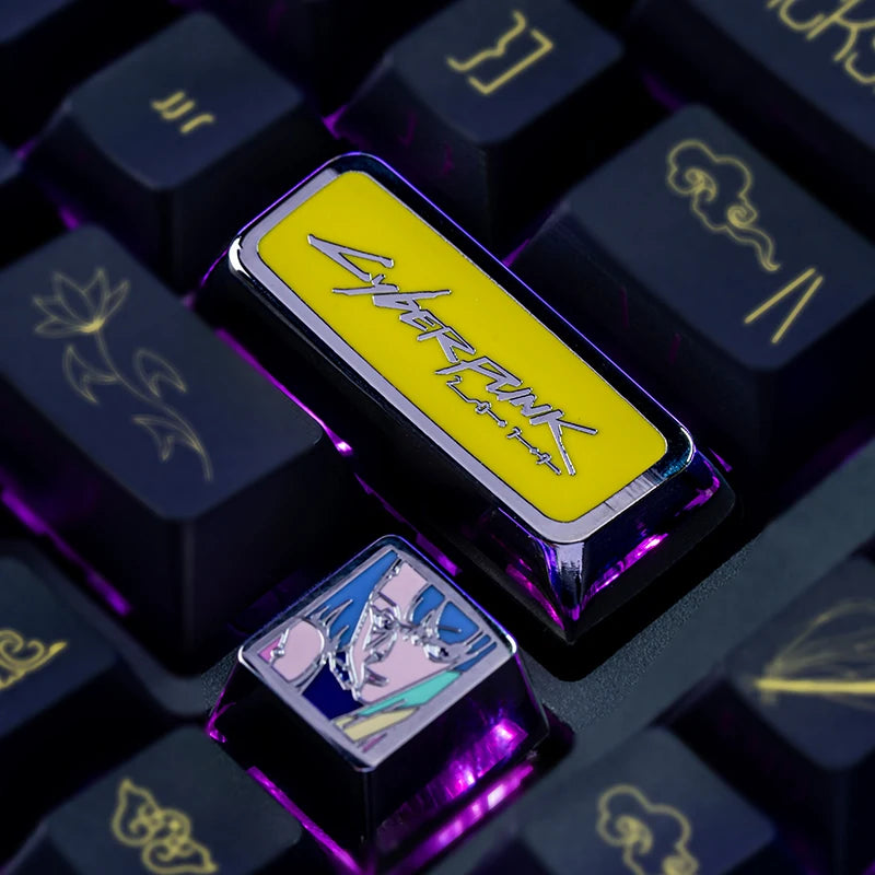 Lucy Personalized Keycaps Metal Original Factory E-Sport Accessories For Mechanical Keyboard Customized Computer Gamer Gifts