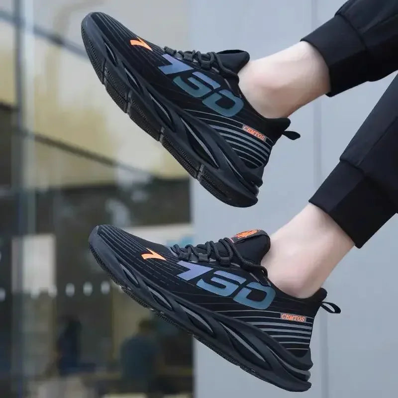 Autumn Lightweight Anti-odor Men's Shoes Breathable Mesh Sneakers Comfortable Fashionable Versatile Shoes Men's Casual Shoes