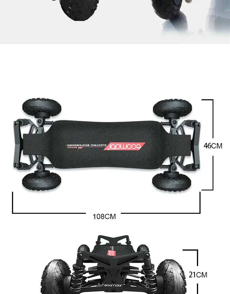 High Speed Cross Country Vehicle Best Adult Electric Skateboard From Factory Directly