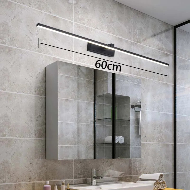 Modern LED Indoor Wall Lights, Bathroom Mirrors, Headlights, Study Rooms, Bedrooms, Waterproof, Creative Wall Lights, Lighting