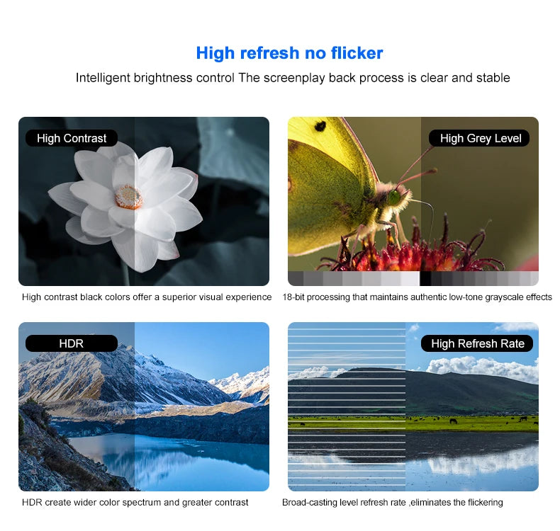 High Visibility Commercial Smart Video Poster Display Foldable Poster Display