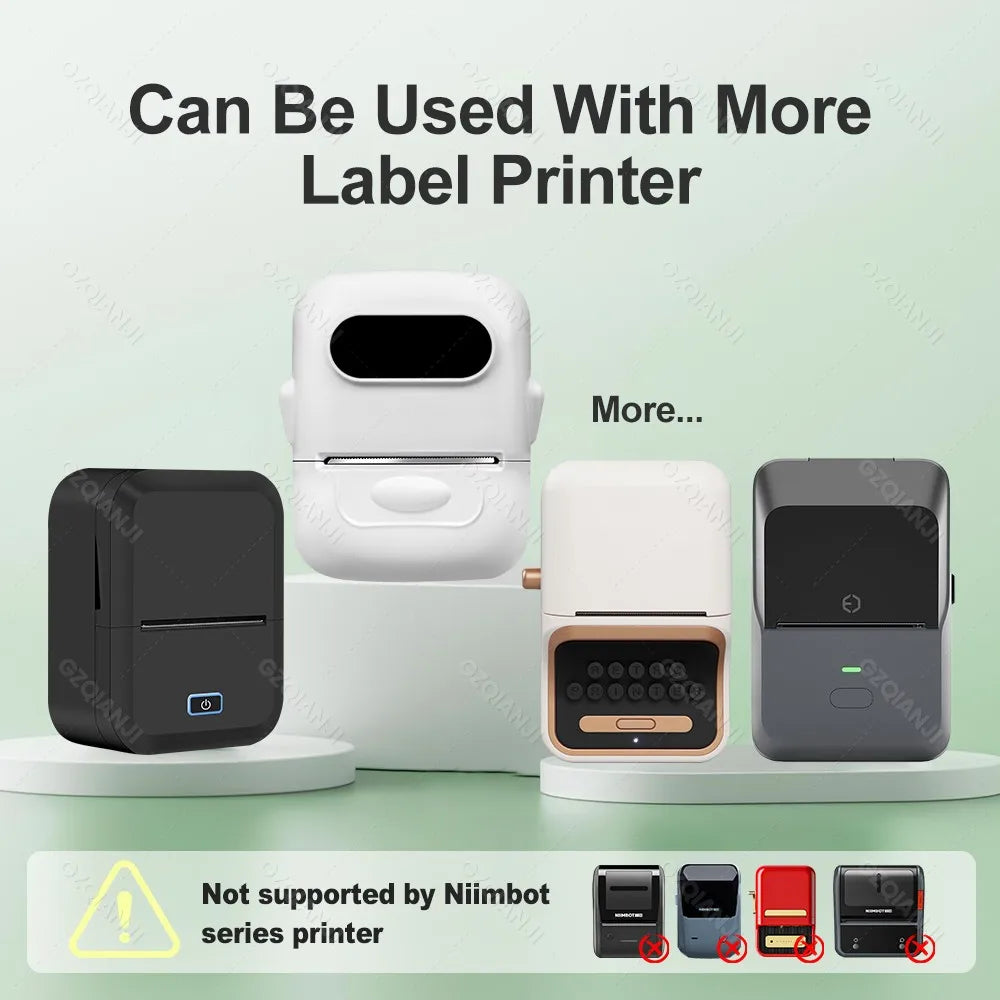 X2 Thermal RFID Label Sticker Adhesive Label Paper Tape 40*30mm 50*30mm for M110 M220 M200 P50 X2 E210 P2 N20 Label Printer