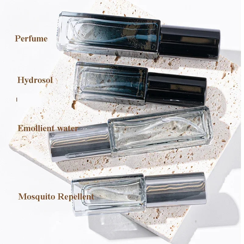 3PCS 10ml 20ml Perfume Spray Bottle Empty Glass Atomizer Travel Cosmetic Bottl Sample Vials Refillable Drop Shipping Wholesale