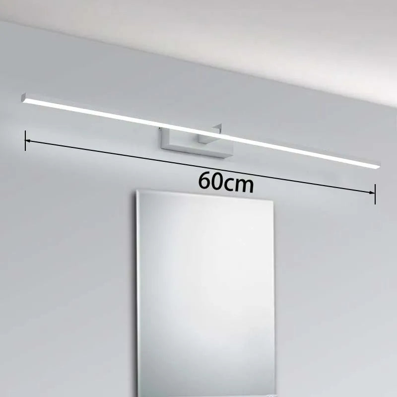 Modern LED Indoor Wall Lights, Bathroom Mirrors, Headlights, Study Rooms, Bedrooms, Waterproof, Creative Wall Lights, Lighting