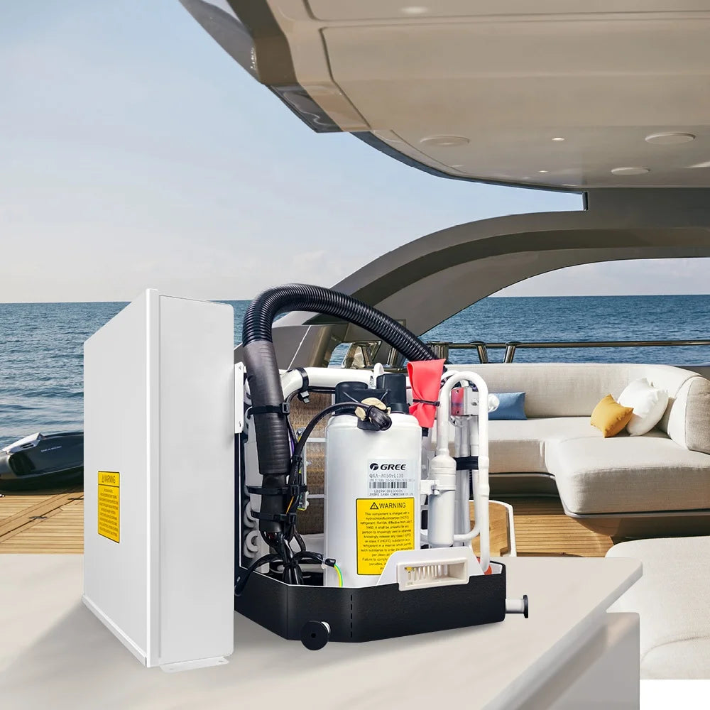 Marine Self Contained Air Conditioner 12000BTU 220V for Boat Package Yacht Air Conditioning Commercial Ship Cabinet Aircon