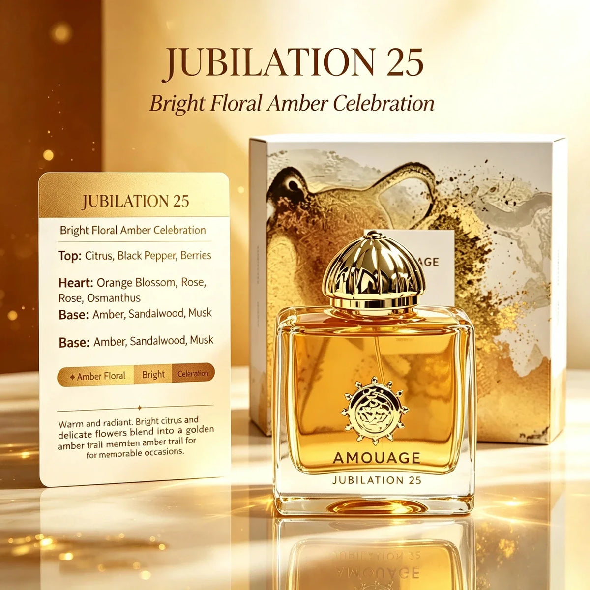 AMOUAGE Perfume Collection: Guidance 46, Interlude & Lilac Love 100ml Unisex Eau De Parfum, Luxury Woody Oriental Arabian Scent