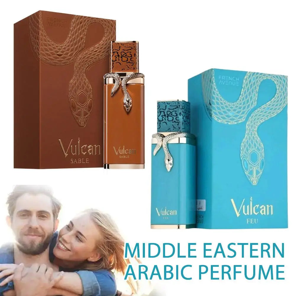 Fragrance Vulcan Feu Middle Eastern Dubai Arabic Perfume Unisex Long-Lasting Fragrance Eau De Parfum For Men Women Luxury