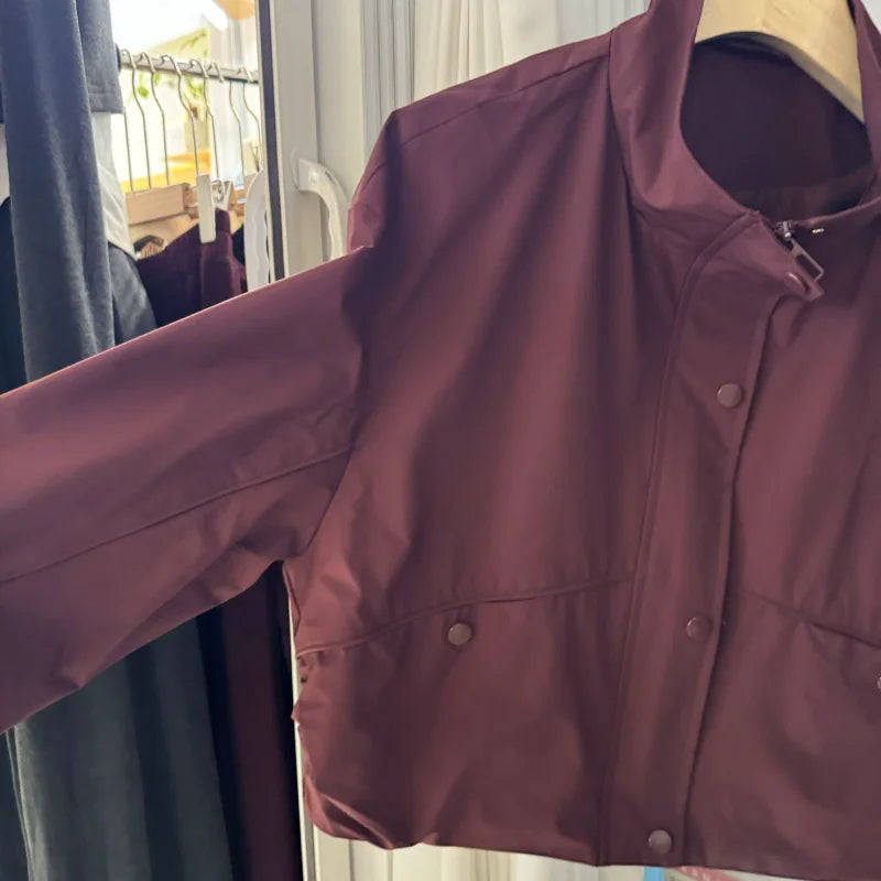 Short Jacket Jacket for Women Casual Versatile Jacket Top
