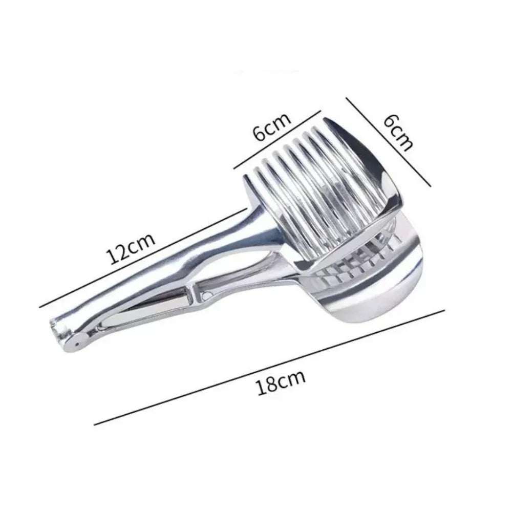 Alloy Handheld Slicer for Fruits Tomato Potato Onion Lemon Vegetable Cutter Kitchen Tools Kitchen Gadgets and Accessories 1PC
