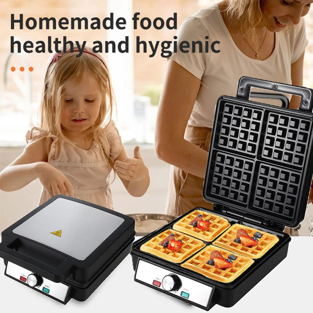 2026 Factory Home and Kitchen Products Commercial Belgian Mini Waffle Maker