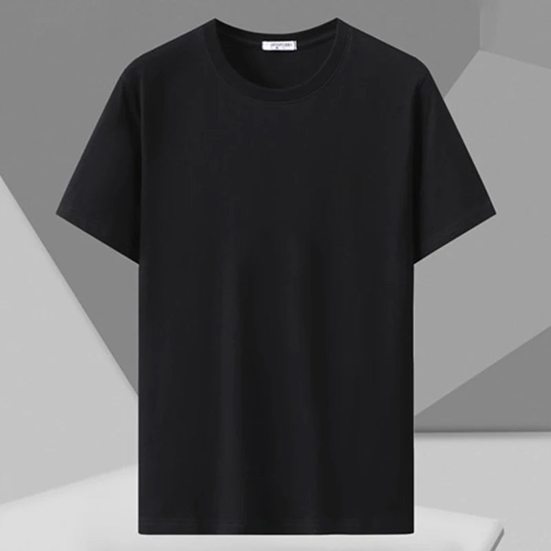 Men's Printed T-shirt Plus Size 110-180kg Loose Short Sleeve Tee Oversized Tops 5XL 6XL 7XL Big Size Men Clothing 티셔츠 Camiseta