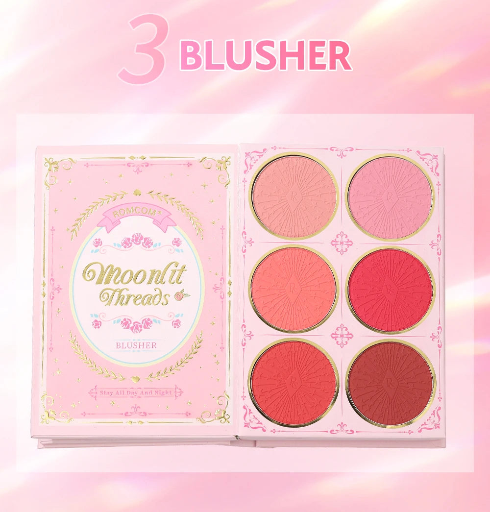 5 Layers All In One Makeup Book Palette,48 Eyeshadow+6 Blush+Contour Highlight Brow Pomade+6 Lipstick Full Face Makeup Kit
